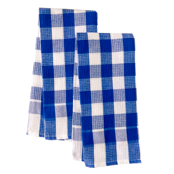 Lavender "Florina" Pack of 2pcs X-Large Kitchen Towel | Cotton Rich Hand Towel Pack | Quick Absorbent | Cleaning Napkin | Multi Purpose Cleaning Cloth | Size: 45 x 70 Cm (17.7 x 27.6 in)  | Waffle Weave - Image 4